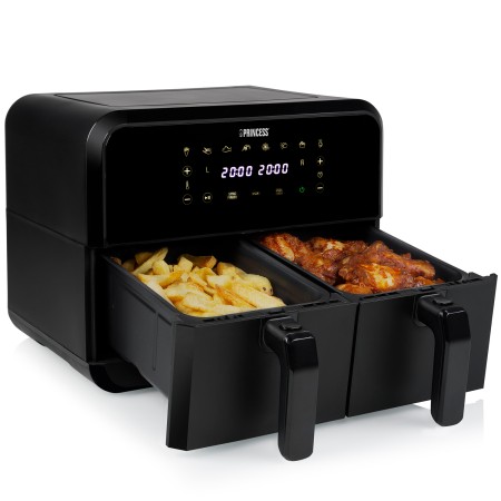 Luftfritös med dubbla korgar 2X4L 2400W - 182068