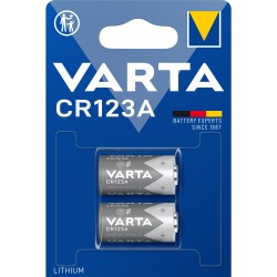 CR123A 3V Lithiumbatteri 2-pack