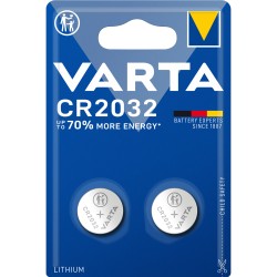 CR2032 3V Lithium Knappcellsbatteri 2-pack