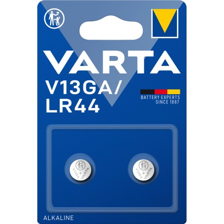 V13GA / LR44 1,5V Batteri 2-pack